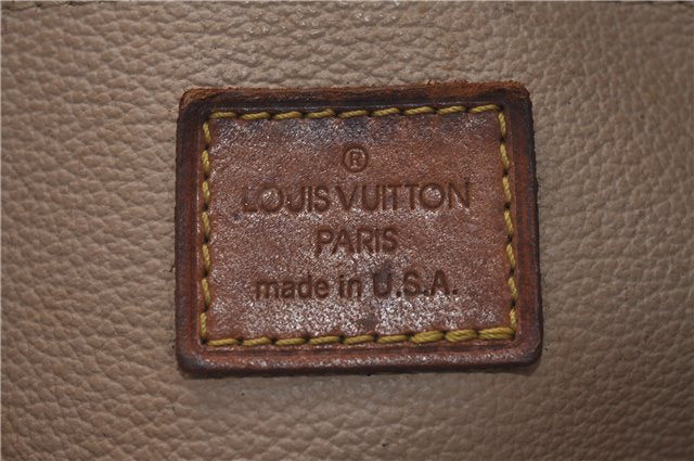 Authentic Louis Vuitton Monogram Pochette Cosmetic Pouch M47515 LV 1541D