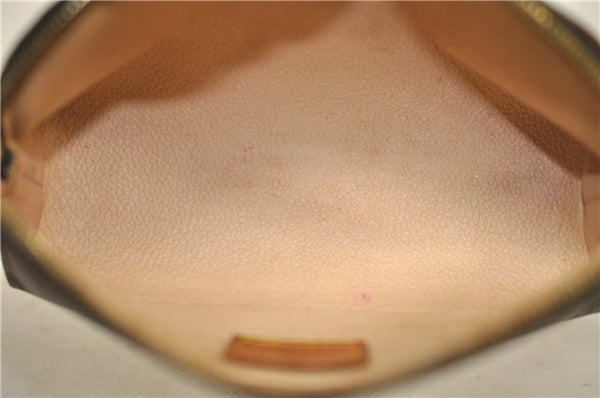 Authentic Louis Vuitton Monogram Pochette Cosmetic Pouch M47515 LV 1541D