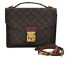 Authentic Louis Vuitton Monogram Monceau 2Way Shoulder Hand Bag M51185 LV 1541I