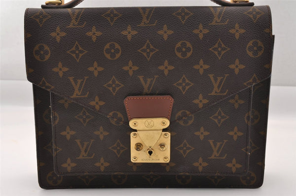 Authentic Louis Vuitton Monogram Monceau 2Way Shoulder Hand Bag M51185 LV 1541I