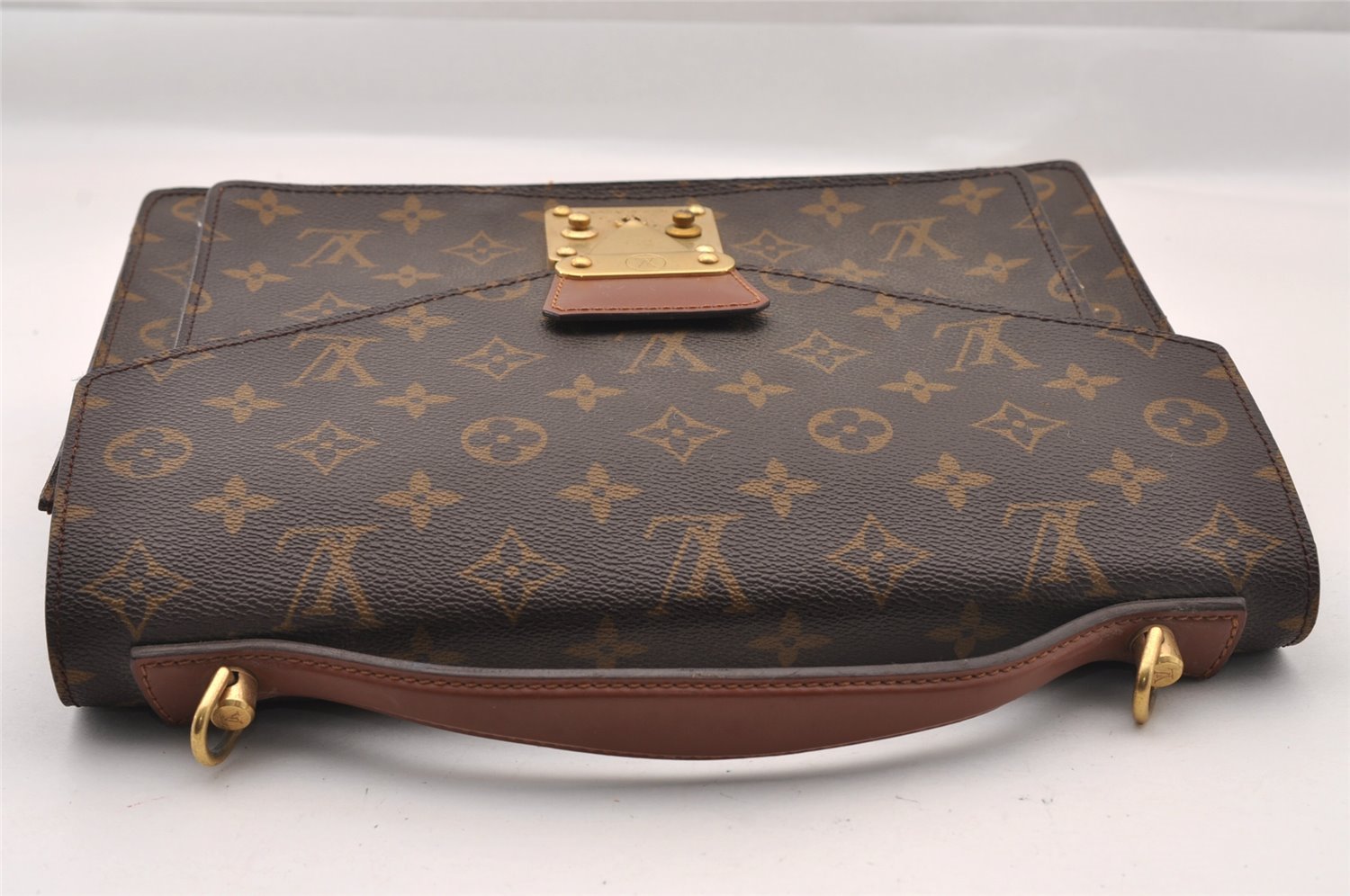 Authentic Louis Vuitton Monogram Monceau 2Way Shoulder Hand Bag M51185 LV 1541I