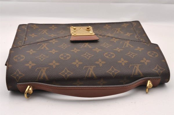 Authentic Louis Vuitton Monogram Monceau 2Way Shoulder Hand Bag M51185 LV 1541I