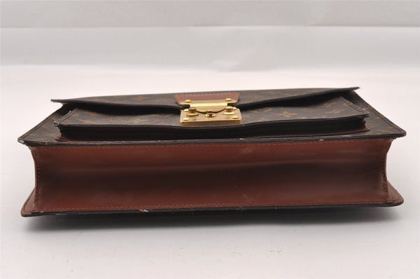 Authentic Louis Vuitton Monogram Monceau 2Way Shoulder Hand Bag M51185 LV 1541I