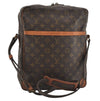 Authentic Louis Vuitton Monogram Danube 28 Shoulder Cross Body Bag LV 1542I