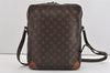 Authentic Louis Vuitton Monogram Danube 28 Shoulder Cross Body Bag LV 1542I