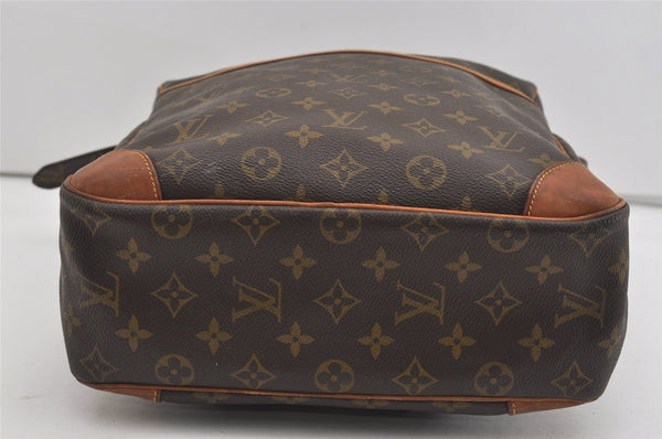 Authentic Louis Vuitton Monogram Danube 28 Shoulder Cross Body Bag LV 1542I