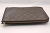 Authentic Louis Vuitton Monogram Poche Documents Document Case M53400 LV 1543I