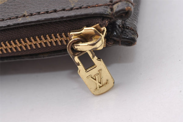 Authentic Louis Vuitton Monogram Poche Documents Document Case M53400 LV 1543I