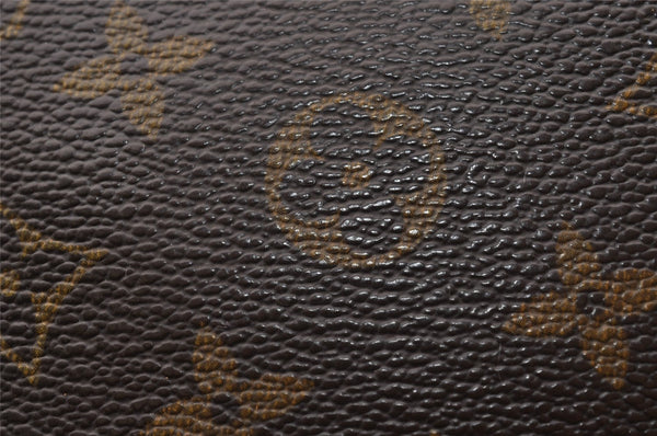 Authentic Louis Vuitton Monogram Poche Documents Document Case M53400 LV 1543I