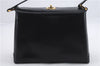 Authentic GUCCI Shoulder Hand Bag Purse Leather Navy Blue 1544D