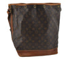 Authentic Louis Vuitton Monogram Noe Shoulder Drawstring Bag M42224 LV 1544I