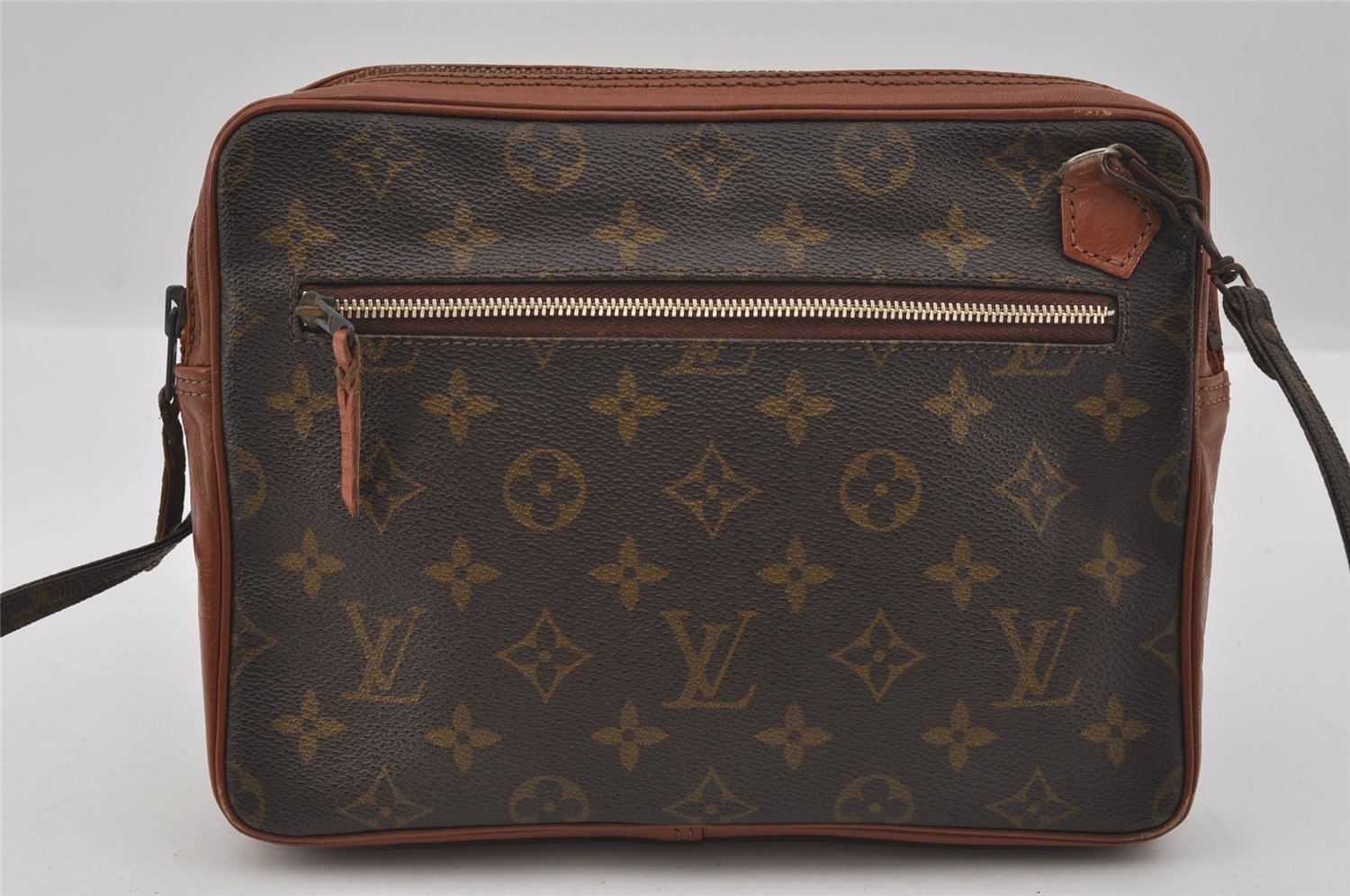 Authentic Louis Vuitton Monogram Shoulder Cross Body Bag Old Model LV 1545I