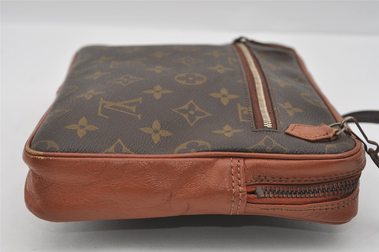 Authentic Louis Vuitton Monogram Shoulder Cross Body Bag Old Model LV 1545I