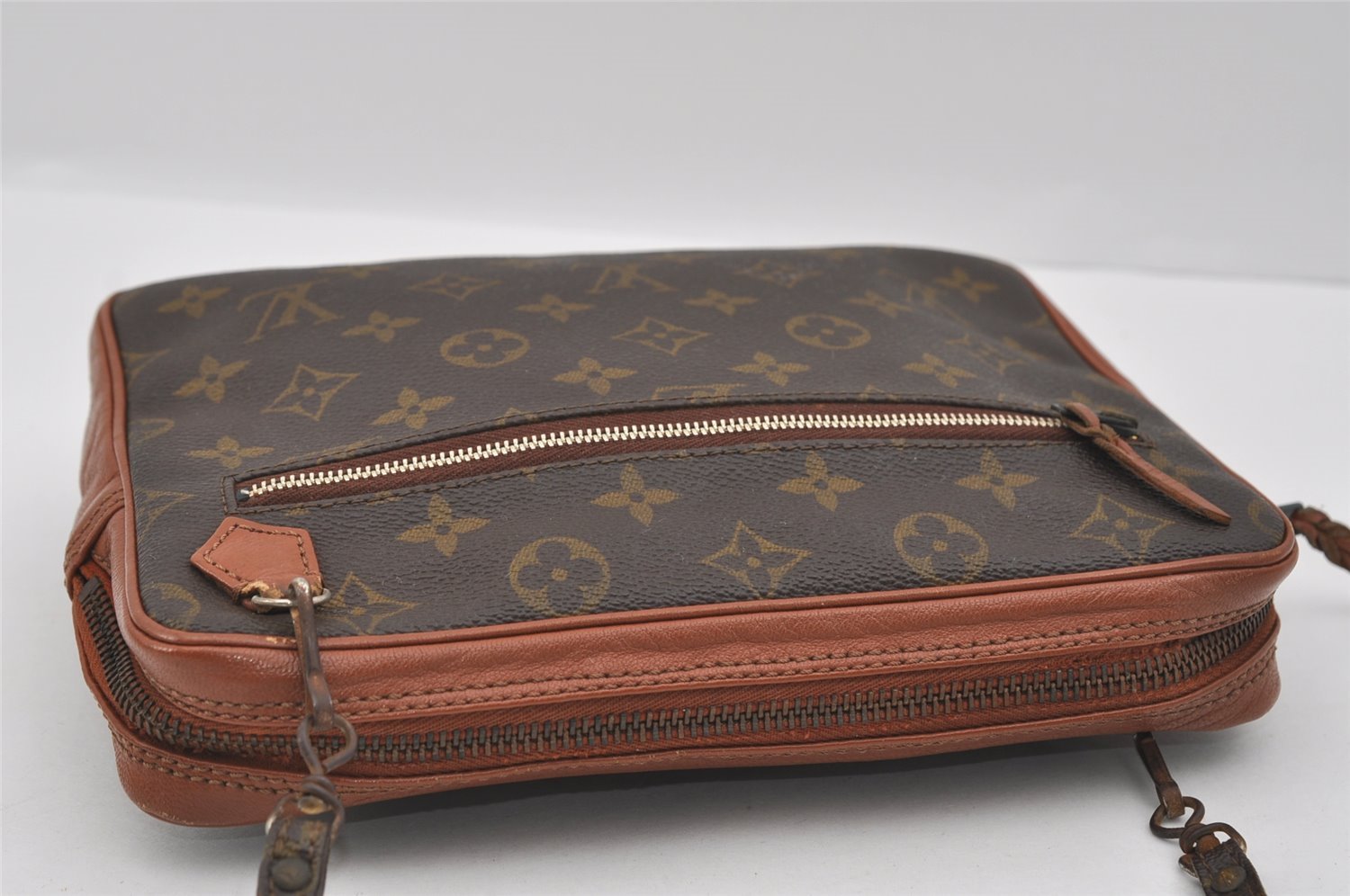 Authentic Louis Vuitton Monogram Shoulder Cross Body Bag Old Model LV 1545I