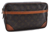 Authentic Louis Vuitton Monogram Compiegne 28 Clutch Hand Bag M51845 LV 1546D