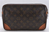 Authentic Louis Vuitton Monogram Compiegne 28 Clutch Hand Bag M51845 LV 1546D