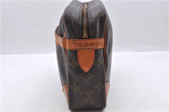 Authentic Louis Vuitton Monogram Compiegne 28 Clutch Hand Bag M51845 LV 1546D