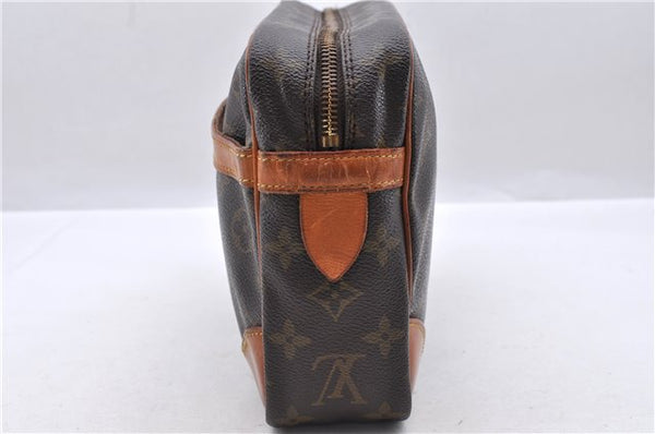 Authentic Louis Vuitton Monogram Compiegne 28 Clutch Hand Bag M51845 LV 1546D