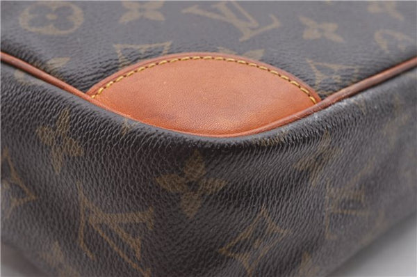 Authentic Louis Vuitton Monogram Compiegne 28 Clutch Hand Bag M51845 LV 1546D