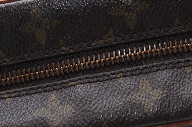 Authentic Louis Vuitton Monogram Compiegne 28 Clutch Hand Bag M51845 LV 1546D