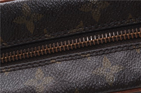 Authentic Louis Vuitton Monogram Compiegne 28 Clutch Hand Bag M51845 LV 1546D