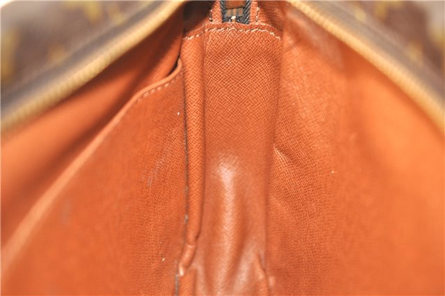 Authentic Louis Vuitton Monogram Compiegne 28 Clutch Hand Bag M51845 LV 1546D