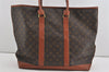 Auth Louis Vuitton Monogram Sac Weekend GM Vintage Tote Hand Bag M42420 LV 1546I