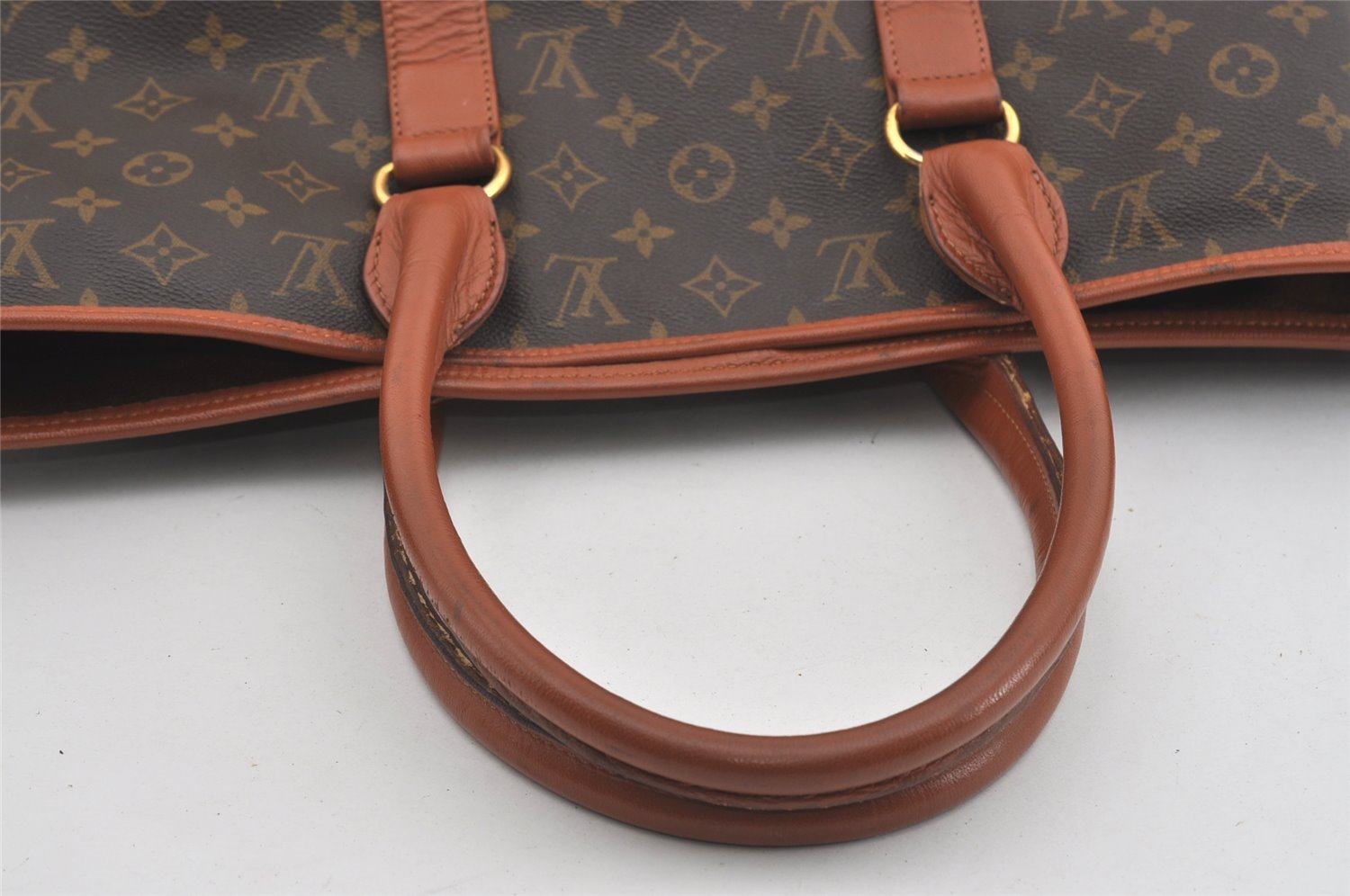 Auth Louis Vuitton Monogram Sac Weekend GM Vintage Tote Hand Bag M42420 LV 1546I