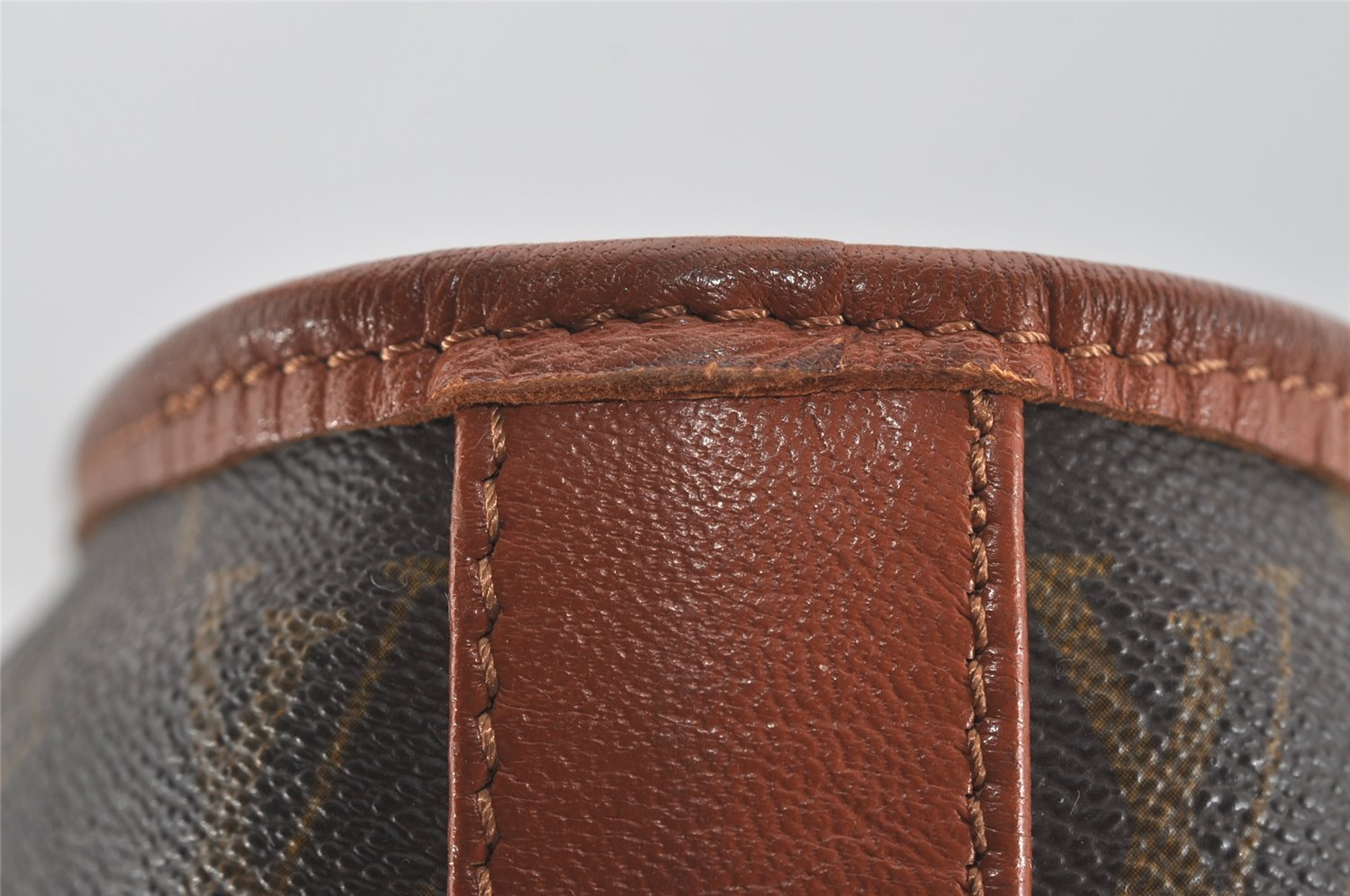 Auth Louis Vuitton Monogram Sac Weekend GM Vintage Tote Hand Bag M42420 LV 1546I