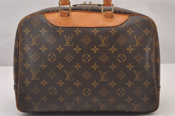 Authentic Louis Vuitton Monogram Deauville Hand Bag M47270 LV Junk 1547I