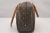 Authentic Louis Vuitton Monogram Deauville Hand Bag M47270 LV Junk 1547I