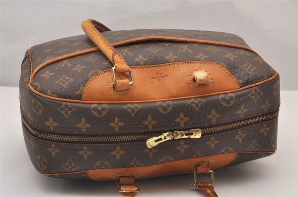Authentic Louis Vuitton Monogram Deauville Hand Bag M47270 LV Junk 1547I