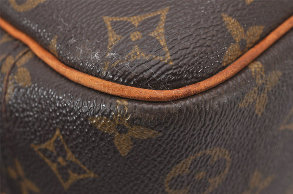 Authentic Louis Vuitton Monogram Deauville Hand Bag M47270 LV Junk 1547I