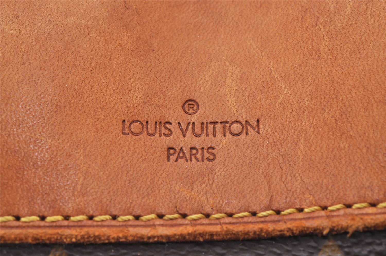 Authentic Louis Vuitton Monogram Deauville Hand Bag M47270 LV Junk 1547I