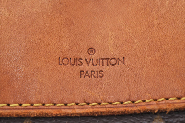 Authentic Louis Vuitton Monogram Deauville Hand Bag M47270 LV Junk 1547I