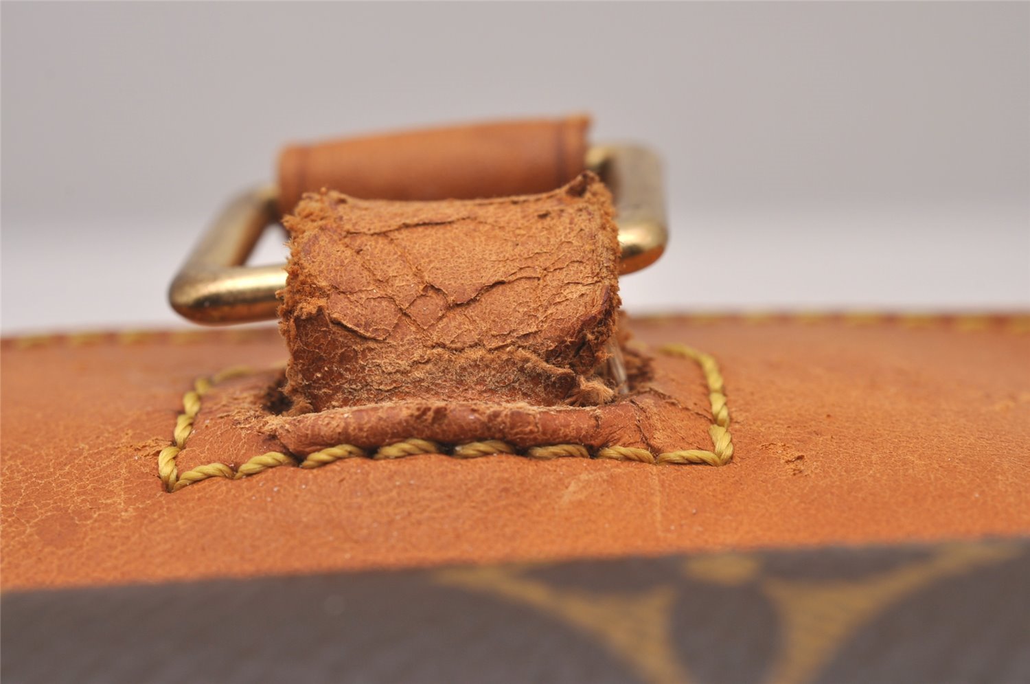 Authentic Louis Vuitton Monogram Deauville Hand Bag M47270 LV Junk 1547I