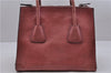 Authentic PRADA Glacecalf 2Way Leather Shoulder Hand Bag B2625M Pink 1548D