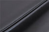 Authentic Ferragamo Gancini Vintage Leather 2 Way Shoulder Hand Bag Black 1548F