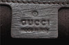 Authentic GUCCI Web Sherry Line Tote Bag GG Canvas Leather 137396 Brown 1549G