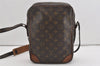 Authentic Louis Vuitton Monogram Danube MM Shoulder Cross Bag M45264 LV 1549I