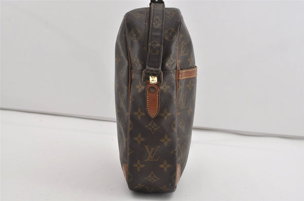 Authentic Louis Vuitton Monogram Danube MM Shoulder Cross Bag M45264 LV 1549I