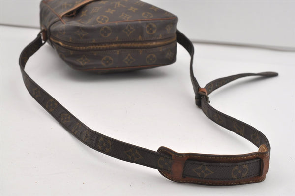 Authentic Louis Vuitton Monogram Danube MM Shoulder Cross Bag M45264 LV 1549I