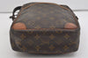 Authentic Louis Vuitton Monogram Danube MM Shoulder Cross Bag M45264 LV 1549I