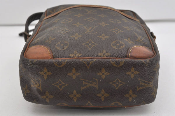 Authentic Louis Vuitton Monogram Danube MM Shoulder Cross Bag M45264 LV 1549I
