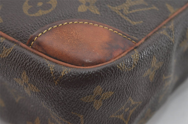 Authentic Louis Vuitton Monogram Danube MM Shoulder Cross Bag M45264 LV 1549I