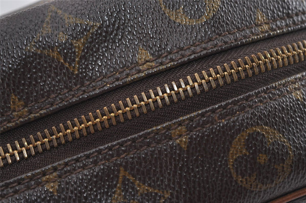 Authentic Louis Vuitton Monogram Danube MM Shoulder Cross Bag M45264 LV 1549I