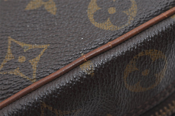 Authentic Louis Vuitton Monogram Danube MM Shoulder Cross Bag M45264 LV 1549I