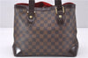 Authentic Louis Vuitton Damier Hampstead PM Shoulder Tote Bag N51205 LV 1550F