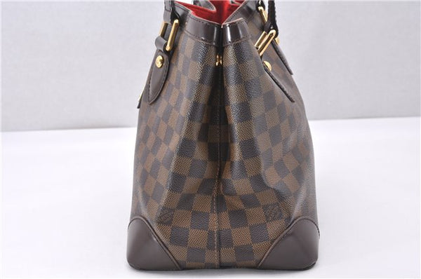 Authentic Louis Vuitton Damier Hampstead PM Shoulder Tote Bag N51205 LV 1550F