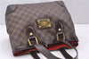 Authentic Louis Vuitton Damier Hampstead PM Shoulder Tote Bag N51205 LV 1550F